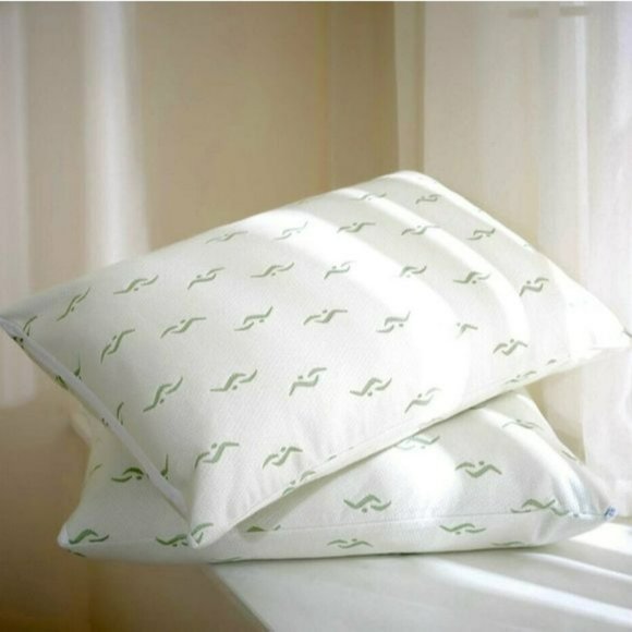 Waterproof Mattress Protector And Pillowcase Breathable Bamboo Jacquard Set Twin - Picture 9 of 11